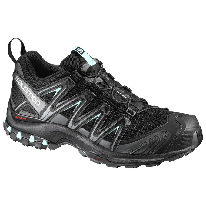 Salomon Trail Løbesko Dame Sort - XA PRO 3D W (VXSFN-5370)